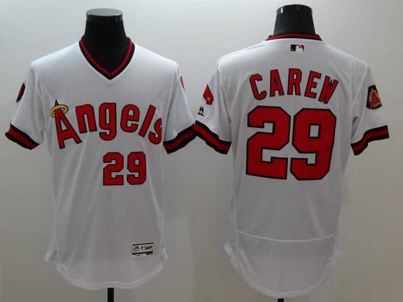 Los Angeles Angels Of Anaheim #29 Rod Carew White 2016 Flexbase Authentic Collection Cooperstown Stitched Jersey,We sell and wholesale Los Angeles Angels Of Anaheim #29 Rod Carew White 2016 Flexbase Authentic Collection Cooperstown Stitched Jersey on line form chian!